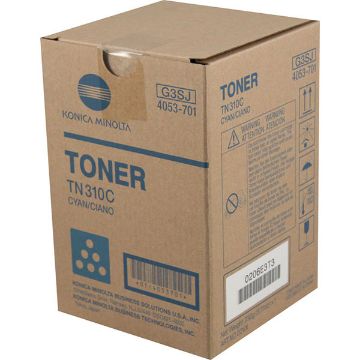 Picture of Konica Minolta 4053-701 (TN-310C) High Yield Cyan Copier Toner