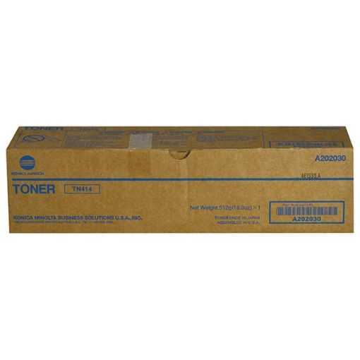 Picture of Konica Minolta A202030 (TN-414) Black Toner Cartridge