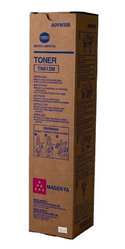 Picture of Konica Minolta A0VW335 (TN-612M) Magenta Toner Cartridge