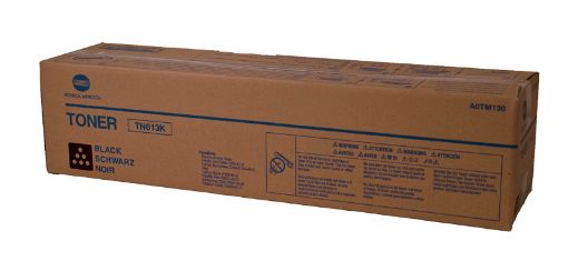 Picture of Konica Minolta A0TM130 (TN-613K) Black Toner Cartridge