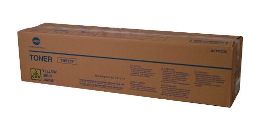 Picture of Konica Minolta A0TM230 (TN-613Y) Yellow Toner Cartridge