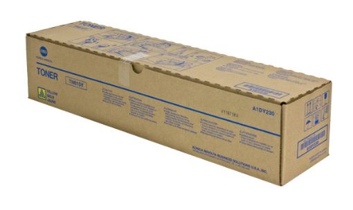 Picture of Konica Minolta A1DY230 (TN-615Y) Yellow Toner Cartridge