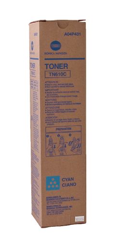 Picture of Konica Minolta A04P431 (TN-610C) Cyan Toner