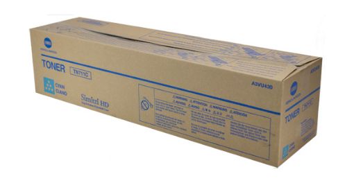 Picture of Konica Minolta A3VU430 (TN-711C) Cyan Toner Cartridge