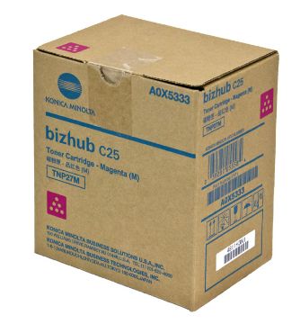 Picture of Konica Minolta A0X5333 (TNP27M) Magenta Toner Cartridge