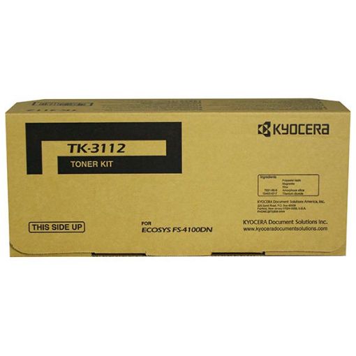 Picture of Kyocera Mita 1T02MT0US0 (TK-3112) Black Toner Cartridge