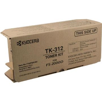 Picture of Kyocera Mita 1T02F80US0 (TK-312) Black Toner
