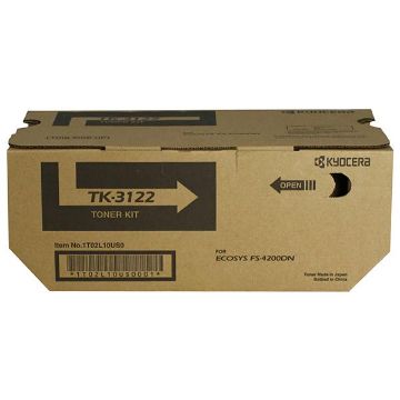 Picture of Kyocera Mita 1T02L10US0 (TK-3122) Black Toner Cartridge