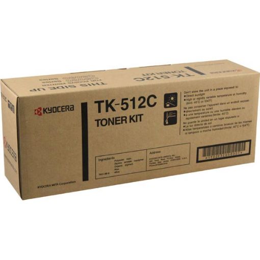 Picture of Kyocera Mita 1T02F3CUS0 (TK-512C) Cyan Toner