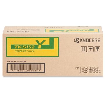 Picture of Copystar 1T02NSAUS0 (TK-5152Y) Yellow Toner Cartridge