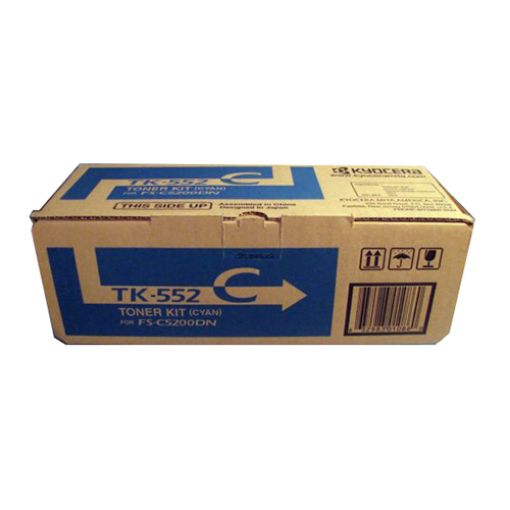 Picture of Kyocera Mita 1T02HMCUS0 (TK-552C) Cyan Toner Cartridge