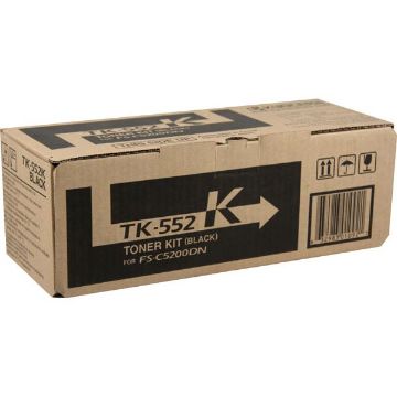 Picture of Kyocera Mita 1T02HM0US0 (TK-552K) Black Toner Cartridge