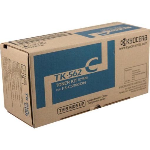 Picture of Kyocera Mita 1T02HNCUS0 (TK-562C) Cyan Toner Cartridge