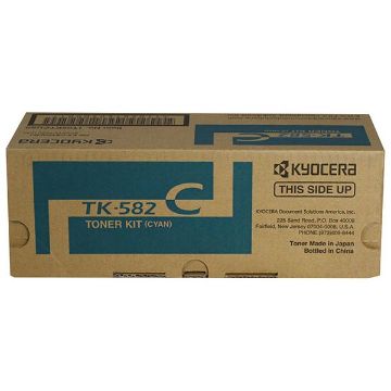 Picture of Kyocera Mita 1T02KTCUS0 (TK-582C) Cyan Toner Cartridge