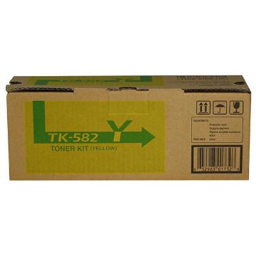 Picture of Kyocera Mita 1T02KTAUS0 (TK-582Y) Yellow Toner Cartridge