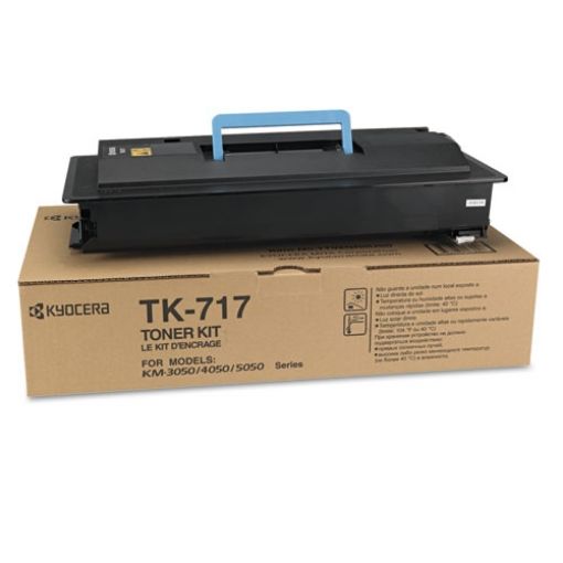 Picture of Kyocera Mita 1T02GR0US0 (TK-717) Black Toner Cartridge