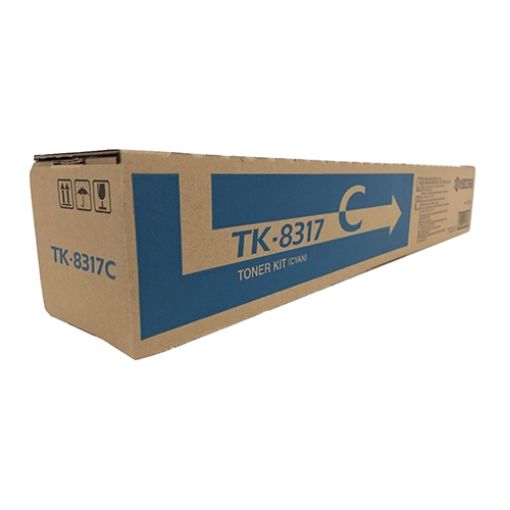 Picture of Kyocera Mita 1T02MVCUS0 (TK-8317C) Cyan Toner Cartridge