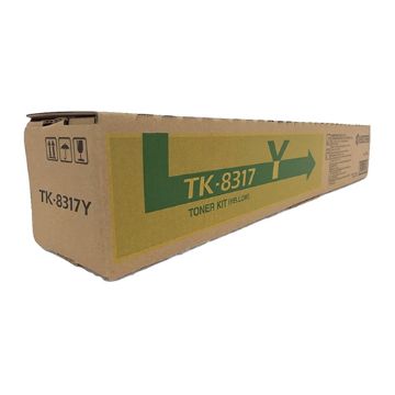 Picture of Kyocera Mita 1T02MVAUS0 (TK-8317Y) Yellow Toner Cartridge