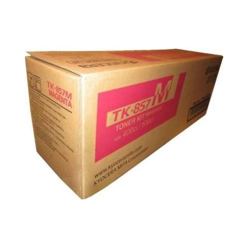 Picture of Kyocera Mita 1T02H7BUS0 (TK-857M) Magenta Toner Cartridge