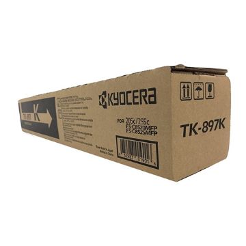 Picture of Kyocera Mita 1T02K00US0 (TK-897K) Black Toner Cartridge