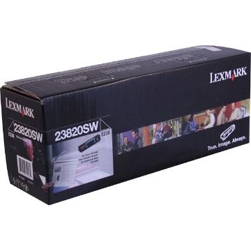 Picture of Lexmark 23820SW Black Laser Toner Cartridge