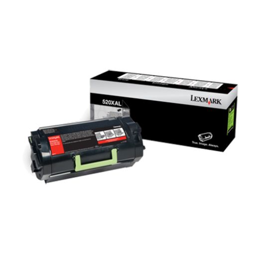 Picture of Lexmark 52D0XAL (Lexmark #521XAL) Extra High Yield Black Special Label Application Toner Cartridge