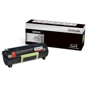 Picture of Lexmark 50F0HA0 (Lexmark #500HA) Black Toner