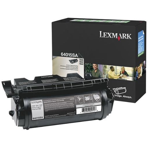 Picture of Lexmark 64015SA Black Laser Toner Cartridge