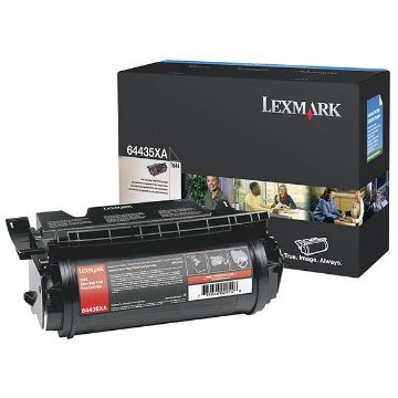 Picture of Lexmark 64435XA Black Toner Cartridge