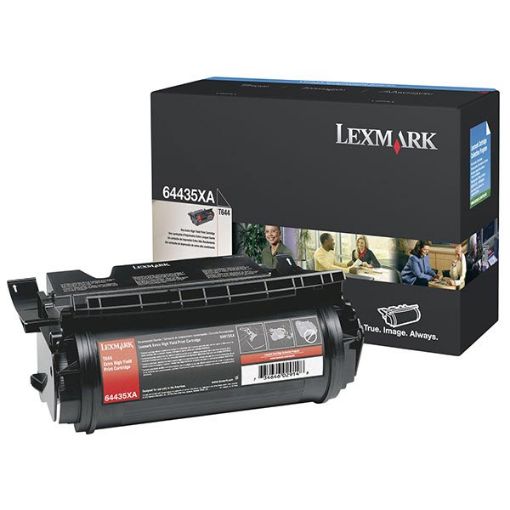 Picture of Lexmark 64435XA Black Toner Cartridge