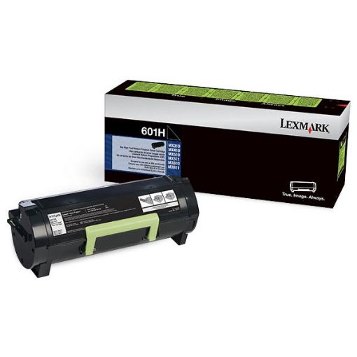 Picture of Lexmark 60F1H00 (Lexmark #601H) High Yield Black Toner Cartridge