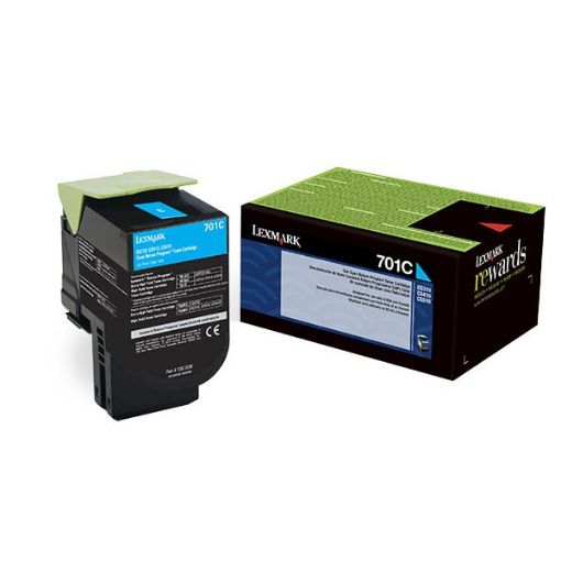 Picture of Lexmark 70C10C0 Cyan Toner