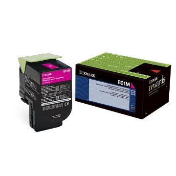 Picture of Lexmark 80C10M0 Magenta Toner