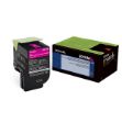 Picture of Lexmark 80C1XM0 Magenta Toner Cartridge