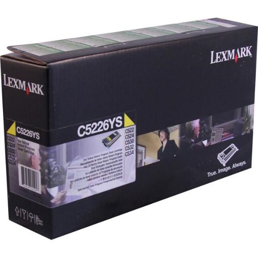 Picture of Lexmark C5226YS Yellow Toner