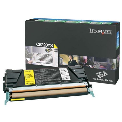 Picture of Lexmark C5220YS Yellow Toner Cartridge