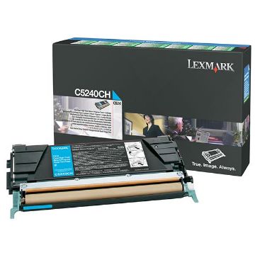 Picture of Lexmark C5240CH Cyan Toner