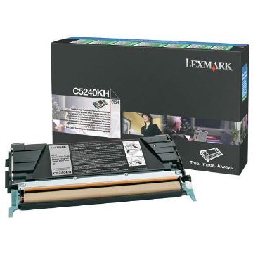 Picture of Lexmark C5240KH Black Toner