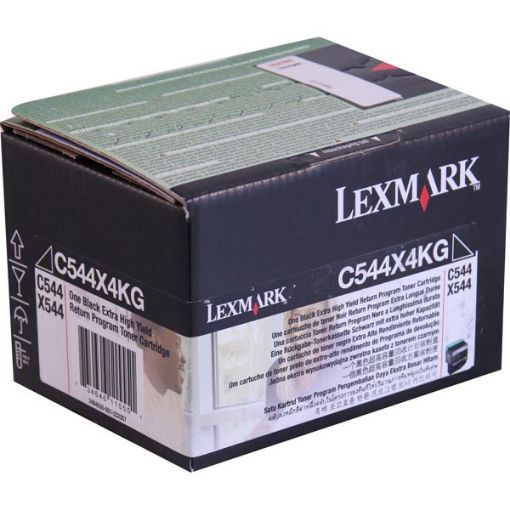 Picture of Lexmark C544X4KG Extra High Yield Black Toner