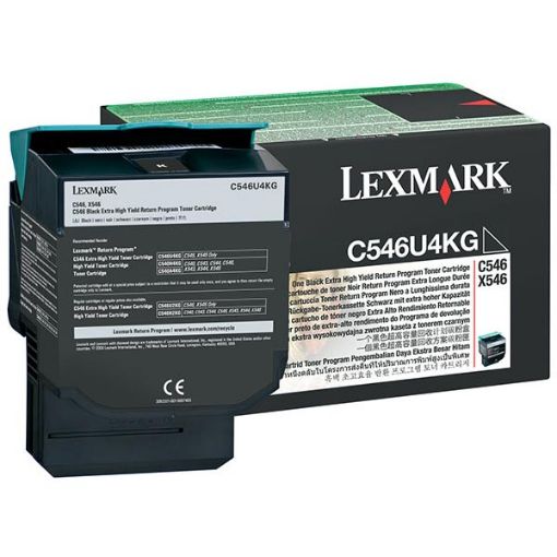 Picture of Lexmark C546U4KG Extra High Yield Black Toner