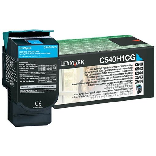 Picture of Lexmark C540H1CG Cyan Toner