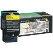 Picture of Lexmark C540H1YG High Yield Yellow Toner