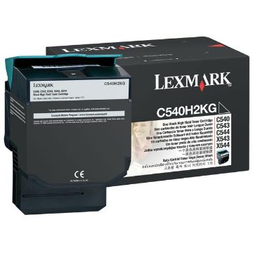 Picture of Lexmark C540H2KG Black Toner Cartridge