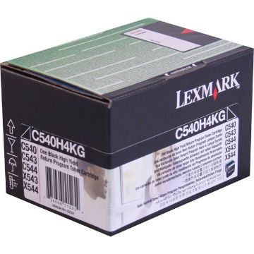 Picture of Lexmark C540H4KG High Yield Black Toner