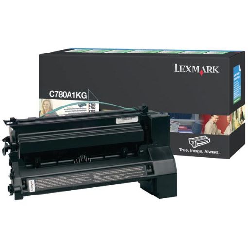 Picture of Lexmark C780A1KG High Yield Black Print Cartridge