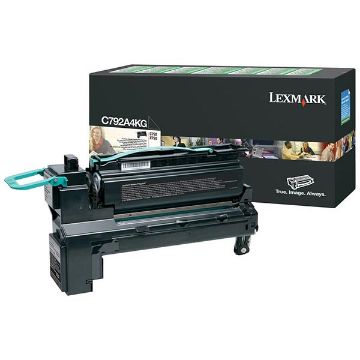 Picture of Lexmark C792A4KG Black Toner