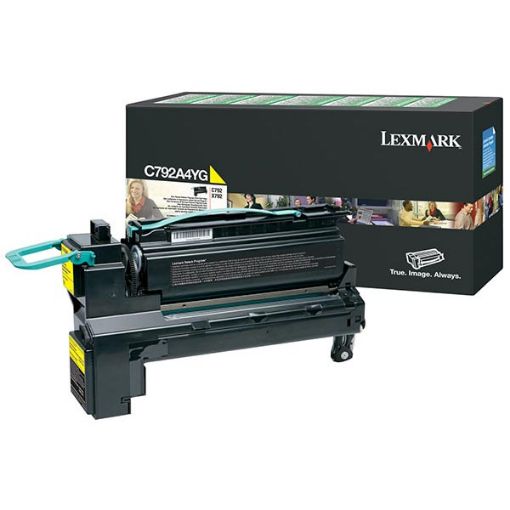 Picture of Lexmark C792A4YG Yellow Toner