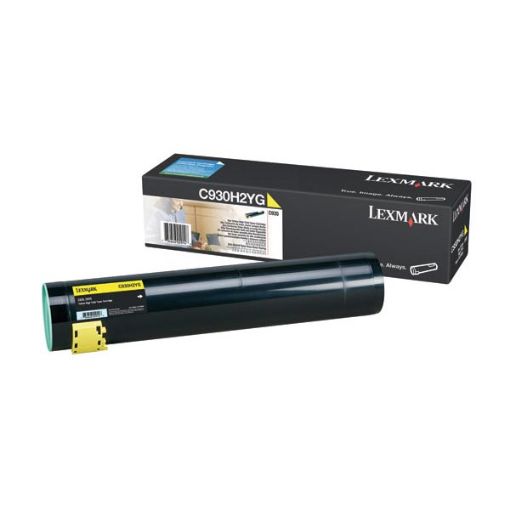 Picture of Lexmark C930H2YG Yellow Print Cartridge