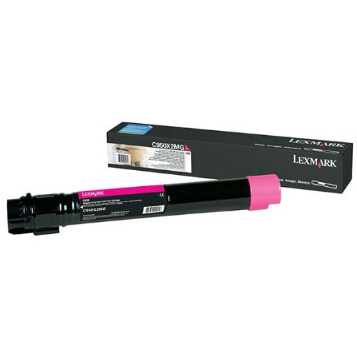 Picture of Lexmark C950X2MG Extra High Yield Magenta Toner Cartridge