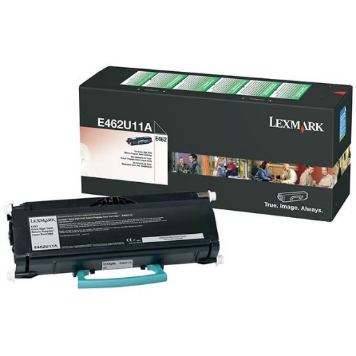 Picture of Lexmark E462U11A Extra High Yield Black Toner Cartridge